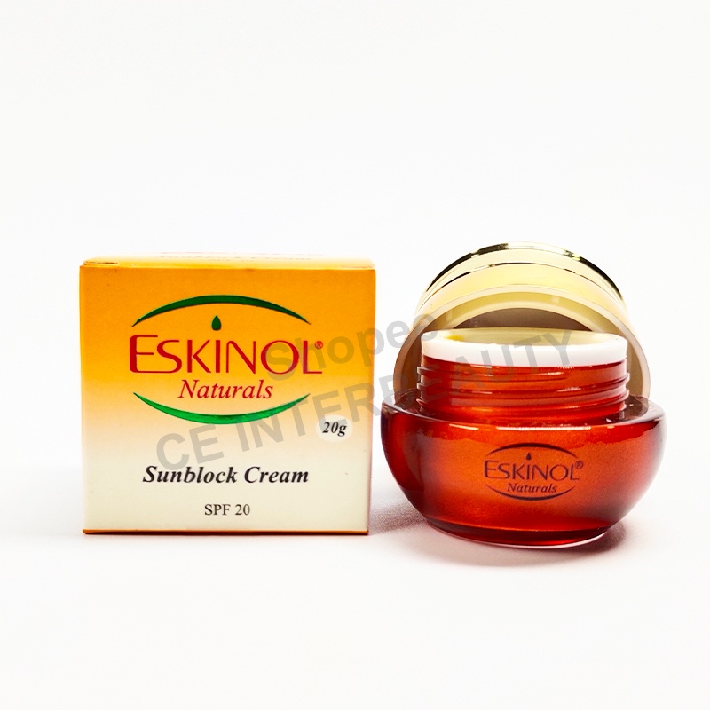 Eskinol Naturals Sunblock Cream SPF 20 (20g)