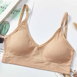 สปอร์ตบราผู้หญิงเว้าหลังรูปตัวยูมีฟองน้ำด้านใน พร้อมส่ง