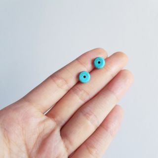 Mini turquoise earrings