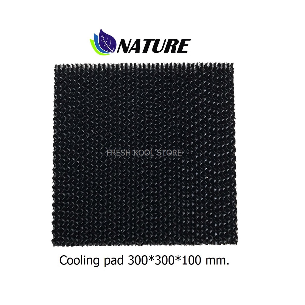 กระดาษรังผึ้ง Black ขนาด 600*600*100 mm TYPE 0790, คูลลิ่งแพ็ด, Cooling pad, กระดาษระเหยความเย็น,