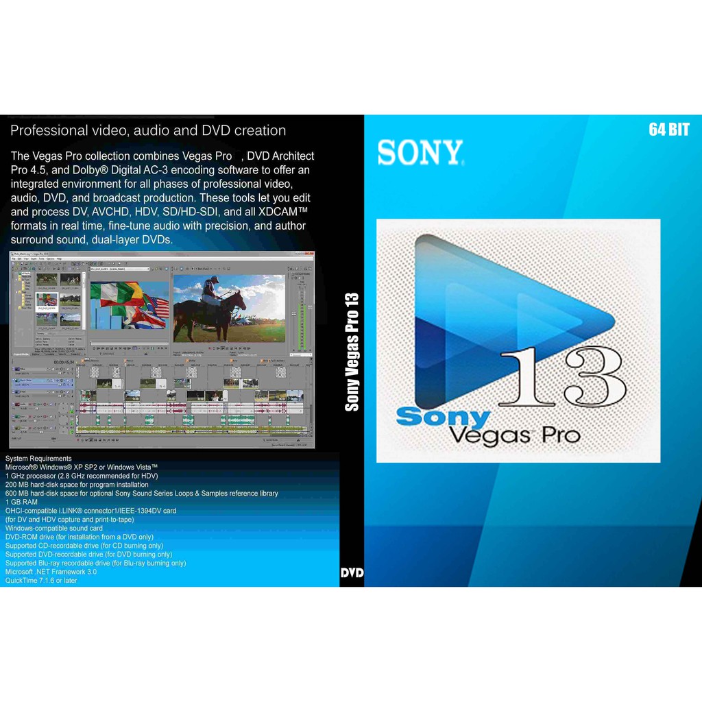 SONY VEGAS PRO 13***