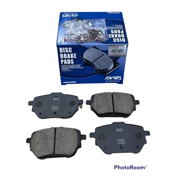ผ้าเบรค หน้า/หลัง TOYOTA ALTIS G1.6 ปี 19-22 รุ่นHYBRID ใช้ไม่ได้ ยี่ห้อADVICS กล่องน้ำเงินOEM - รูปที่ 7
