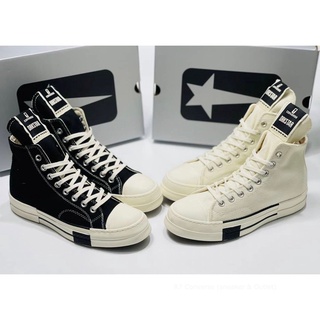 🚩 [เข้าใหม่!]  Chuck Taylor All Star 70s High x Rick Owens DRKHDW มี 2สี สินค้าพร้อมกล่อง