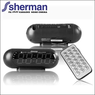 นาฬิกาดิจิตอล USB Sherman HT-222