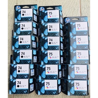 ตลับหมึกอิงค์เจ็ท HP 74 (CB335WA) หมึกสีดำ ใช้กับพริ้นเตอร์อิงค์เจ็ท HP Deskjet D4260/D4360 Photosmart/C4345/C4380/C4480