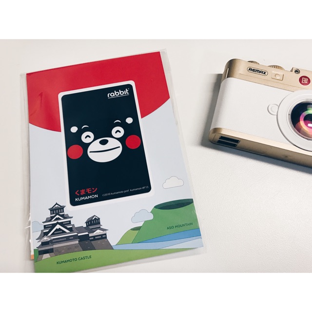 บัตรแรบบิท (BTS) ลาย kumamon (limited edition)