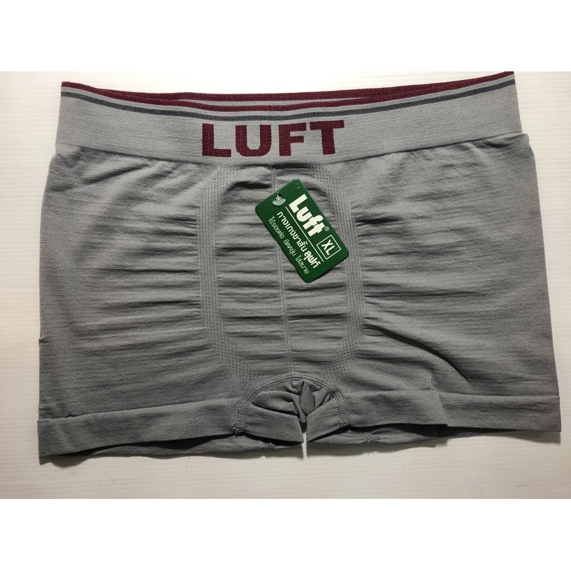(แพ็ค 1 ตัว) กางเกงในบ๊อกเซอร์ ลุฟท์ (Luft) จากเจ.เพราะรส คละแบบสีพื้น