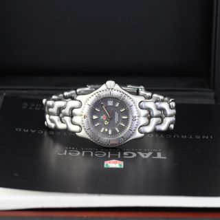 Used : Tag Heuer  Fishbone Professional Stanless Steel Quartz Dial Gray