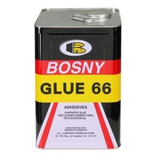 Bosny กาวยาง บอสนี่ "Bosny" ขนาด 15 ลิตร (1 ปี๊บ) ติดงานไม้ หนังสัตว์ หนังเทียม PVC ผ้า โฟร์ไมก้า กาวยาง อเนกประสงค์