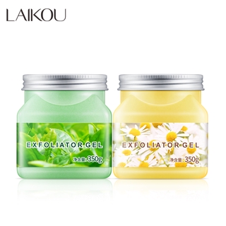 Laikou เจลขัดผิวทําความสะอาดล้ําลึกสูตรคาโมไมล์ 350 กรัม.