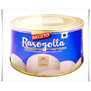 รัสกุลล่ะ (Rasogolla) ขนมหวานจาก ประเทศอินเดีย ยี่ห้อ บิกาโน  (1 กิโลกรัม) -- Bikanos Rasogolla (1 KG)