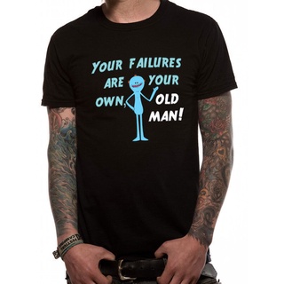 เสื้อยืด พิมพ์ลาย Mr Meeseeks Failures Rick And Black แฟชั่นฤดูร้อน สําหรับผู้ชายS-5XL