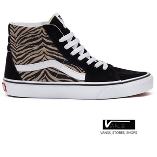 VANS SK8 HI SAFARI MULTI MIX TRUE WHITE SNEAKERS สินค้ามีประกันแท้