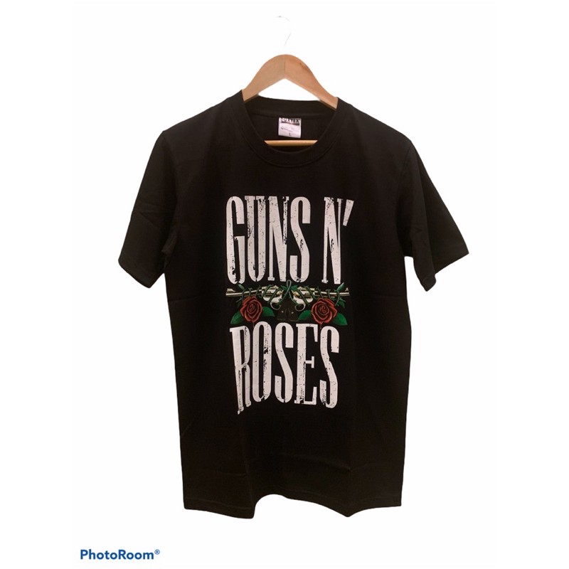 เสื้อวงดนตรี GUNS N ROSES เสื้อยืดชิคๆ สายวินเทจ แฟชั่นผู้ชายผู้หญิง ของมันต้องมี