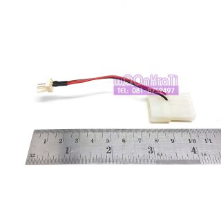 สายต่อพัดลม 4Pin Molex to 2Pin Fan Adapter Cable สายแปลง