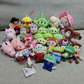 พวงกุญแจตุ๊กตา ทอย สตอรี่ (Toy Story) ไซส์ 4-6" นิ้ว งานลิขสิทธิ์ญี่ปุ่นมือสอง