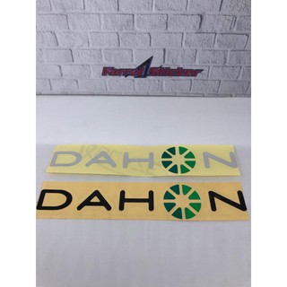 สติกเกอร์ ลาย DAHON สําหรับติดตกแต่งจักรยาน