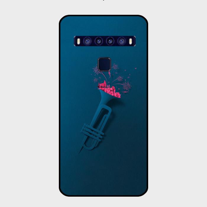 TCL 10L/ tcl 10 SE/tcl 20e/tcl 20se/10pro/tcl Plex T780H เคสโทรศัพท์มือถือซีรีส์สีดําเปลือก tpu
