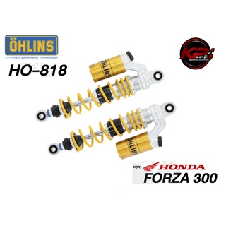 โช๊คหลัง OHLINS HO 818 FOR  HONDA FORZA300 (2018-2020)