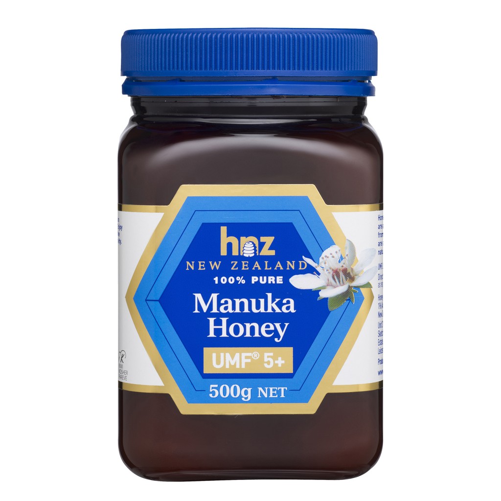 น้ำผึ้งมานูก้า ยี่ห้อ HNZ Manuka Honey UMF5+ ขนาด 500 กรัม