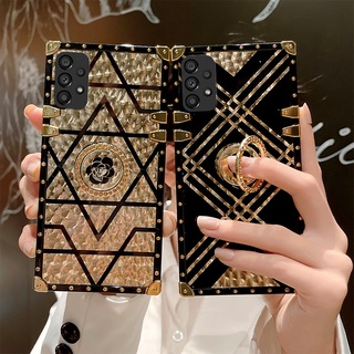 Yyn เคสโทรศัพท์มือถือ กันกระแทก ลาย Dream Plai ประดับเพชร พร้อมแหวนนิ้ว สําหรับ Samsung Galaxy A53 5G A33 5G A23 5G A13 A12 5G A22