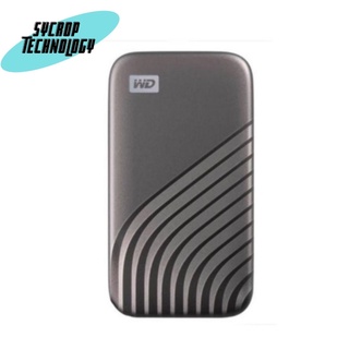 WD MY PASSPORT SSD 1TB, GRAY, TYPE-C, USB 3.0, SPEED UP TO 1050 MB/S ( WDBAGF0010BGY-WESN )