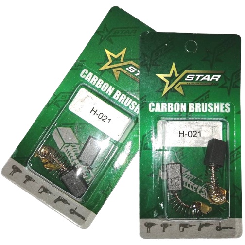 H-021 แปรงถ่านเครื่องขัด​ 4″ HITACHI, รุ่น​ G10SF, G10SF2, G10SS, G10SB1,  PDA100A-B-C แปรงถ่าน หินเจียร 4 นิ้ว ฮิตาชิ ราคา ถูกที่สุด ดีลบีเคเค แกลเลอรีภาพที่ 2