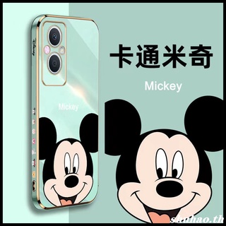 เคส oppo reno6z 5g เคส OPPO A16 เคส OPPO Reno6 5g เคส oppo Reno 5 เคส oppo A94 เคส oppo A16K เคส oppo Reno 4 4g เคส oppo Reno 7 Reno 2 เคส oppo Reno2 f เคส oppo Reno 7Z Disney Mickey เคสโทรศัพท์มือถือลายการ์ตูนมิกกี้เมาส์สําหรับ Case