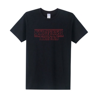 เสื้อแฟชั่นผญ เสื้อแฟชั่นผญ sexy เสื้อยืดลาย acara TV Baru Stranger Things สำหรับผู้ชาย เสื้อยืด Tee