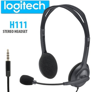 หูฟังโลจิเทค รุ่น H111 LOGITECH STEREO HEADSET H111 Warranty 2 ปี synnex