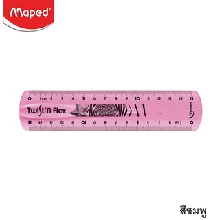 Maped (มาเพ็ด) ไม้บรรทัด 15 ซม. Twist รหัส TC/279110