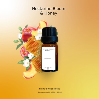 น้ำมันหอมระเหย 100% กลิ่น Jo.L Nectarine bloom and Honey ขนาด 10ml 1ขวด  แบบเยาะ