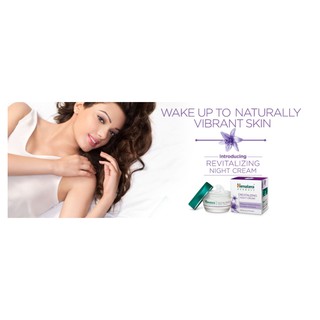 Himalaya revitalizing night cream 50gm(จำกัด 1 ชิ้น ต่อ 1 ออเดอร์ )