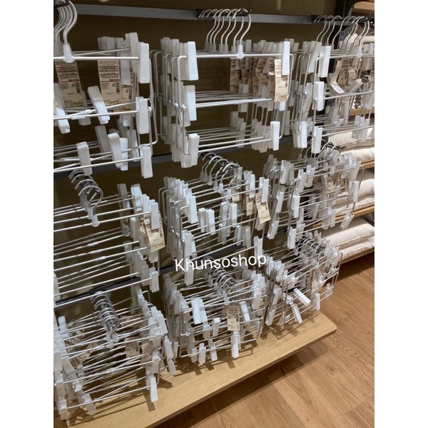 [MUJI] ไม้แขวนเสื้ออะลูมิเนียม 3 ชั้น