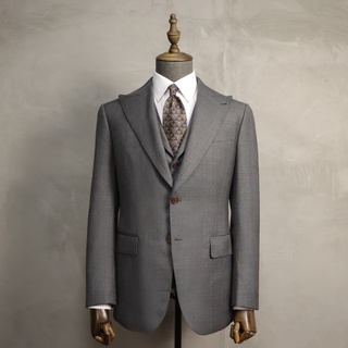 KINGMAN Half Canvas Suit Glencheck Formal Blazer สั่งตัดสูท สูทสั่งตัด ตัดสูท งานคุณภาพ สูทชาย สูทหญิง สูท ร้านตัดสูท