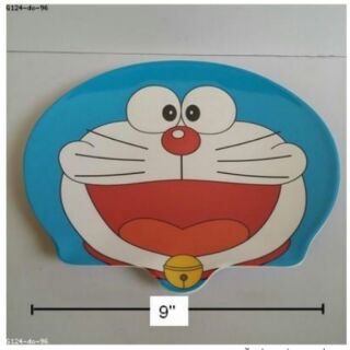 อุปกรณ์ เครื่องครัว จาน เมลามีน ลาย โดเรม่อน Doraemon ขนาดกว้าง 9 นิ้ว