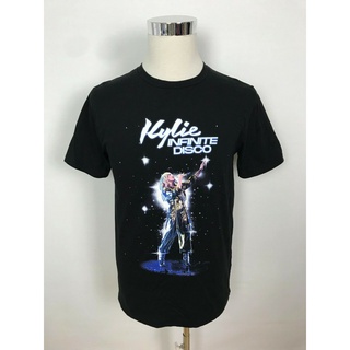 tshirtเสื้อยืดคอกลมฤดูร้อนGildan เสื้อยืดลําลอง คอกลม พิมพ์ลาย Kylie Minogue Infinite Disco Concert Tour Band M สําหรับผ