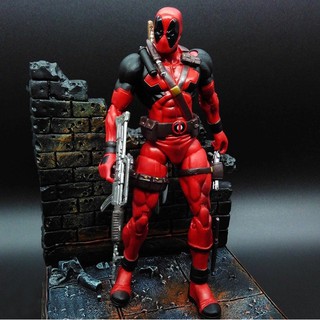 (พร้อมส่ง) Deadpool ฉากกำแพง พร้อมของแต่งครบ ลูกค้าทุกคนมีส่วนลดสูงสุด 200 บาท กดรับโค้ดได้เลยครับ