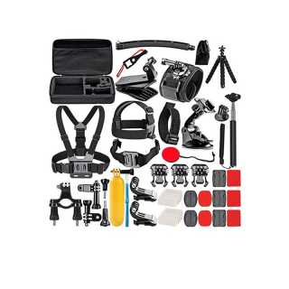 Gopro Accessories kit 50 in 1 Bundle Action Camera Accessory Kit ชุดอุปกรณ์เสริมกล้องแอคชั่น for GoPro