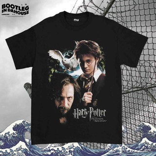 เสื้อยืดผ้าฝ้าย เสื้อยืด พิมพ์ลายภาพยนตร์ Harry Potter