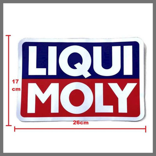 สติกเกอร์ liqui moly ลิควิโมลี่ จำนวน 1 ใบ ขนาด 26 x 17 cm สติกเกอร์แต่งรถคุณภาพอย่างดีจัดส่งไว**ครบเครื่องเรืองประดับ**