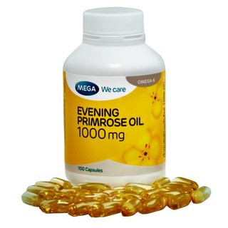 Mega We Care Evening Primrose Oil EPO 1000mg 100 เม็ด