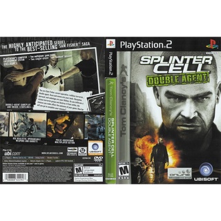 SPLINTER CELL DOUBLE AGENT [PS2 US : DVD5 1 Disc]