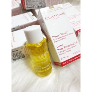 CLARINS Huile Tonic Body Treatment Oil ขนาด 10ml ของแท้100%