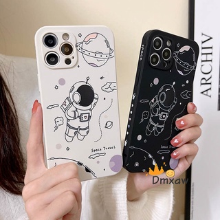 เคสซิลิโคนนิ่ม ลายนักบินอวกาศ สําหรับ Xiaomi Mi 11 12 11T Pro 11 10 Lite 9 CC9 Note 10 10T Pro 9 SE POCO X3 M3 M2 Redmi 9T