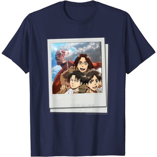 ผ้าฝ้ายคอกลมเสื้อยืดผู้ใหญ่ ลาย Attack on Titan See The Walls! เสื้อยืด - เสื้อยืดผู้ชาย - เสื้อยืดผู้หญิง - เสื้อยืดผู้