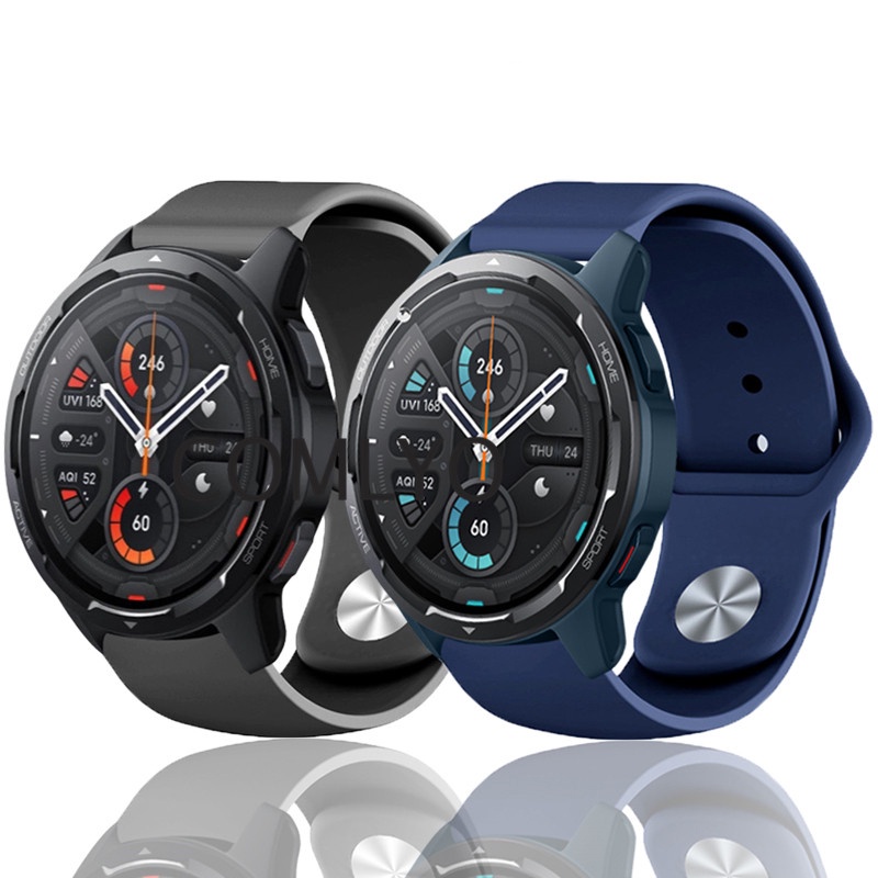 Fit For Xiaomi mi watch S1 Active Global สายซิลิโคนนุ่ม Smartwatch Sport Band ผู้หญิง ผู้ชาย เข็มขัด