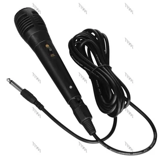 ไมค์พร้อมสาย ไมโครโฟน ร้องเพลง/ร้อง คาราโอเกะ Professional Dynamic Micropho มีน้ำหักเบาใช้งานง่าย