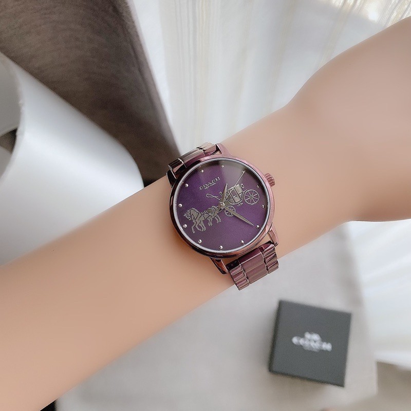 ✴️แท้ 💯% Coach Ladies Grand Watch 14502925 แท้ 💯%