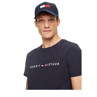 TOMMY HILFIGER เสื้อยืดชาย รุ่น MW0MW16171 สีกรม